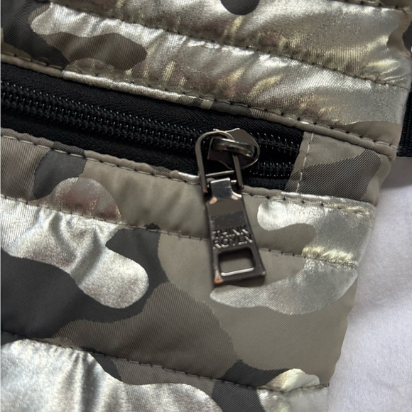 THINK ROYLN Silver and Black Camouflage Shoulder Bag - Picture 2 of 5